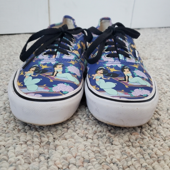 Disney Vans Princess Jasmin Sneakers Shoes - Picture 3 of 9